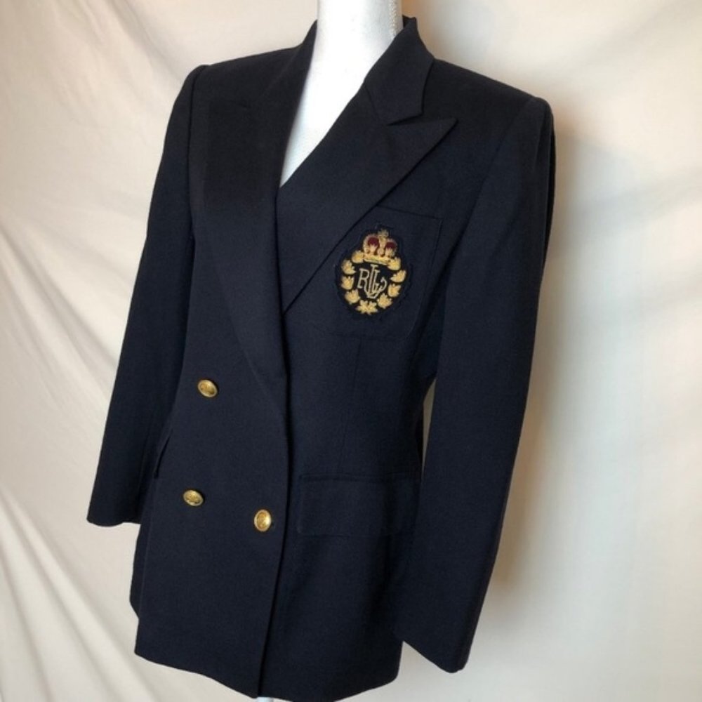 Ralph Lauren Black Blazer size 10